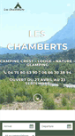 Mobile Screenshot of leschamberts.com
